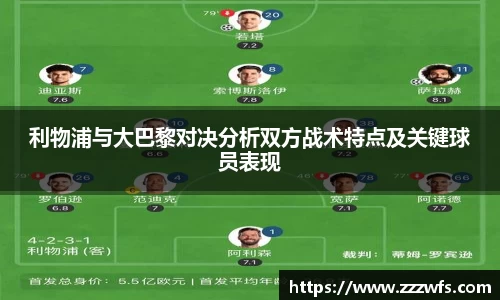 利物浦与大巴黎对决分析双方战术特点及关键球员表现